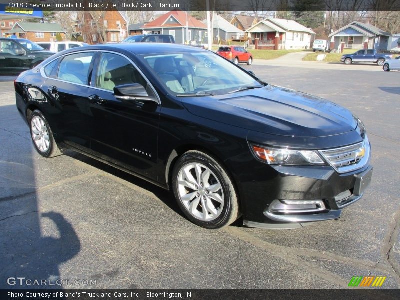 Black / Jet Black/Dark Titanium 2018 Chevrolet Impala LT