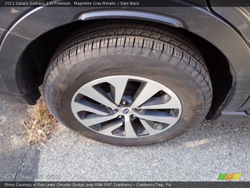 Magnetite Gray Metallic / Slate Black 2021 Subaru Outback 2.5i Premium