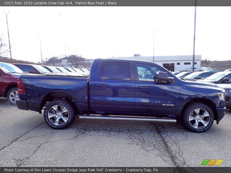 Patriot Blue Pearl / Black 2023 Ram 1500 Laramie Crew Cab 4x4