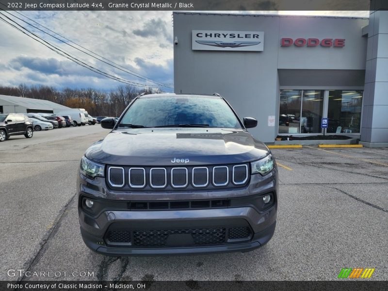 Granite Crystal Metallic / Black 2022 Jeep Compass Latitude 4x4