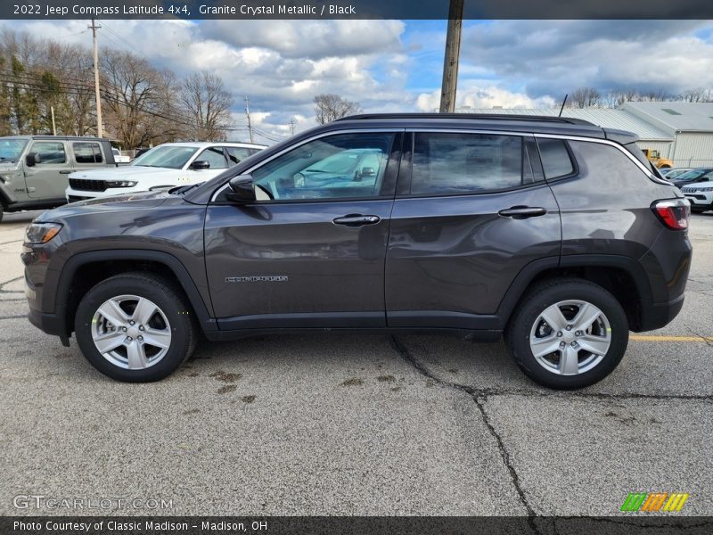 Granite Crystal Metallic / Black 2022 Jeep Compass Latitude 4x4