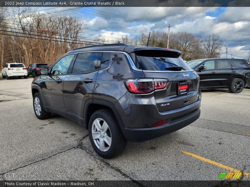 Granite Crystal Metallic / Black 2022 Jeep Compass Latitude 4x4