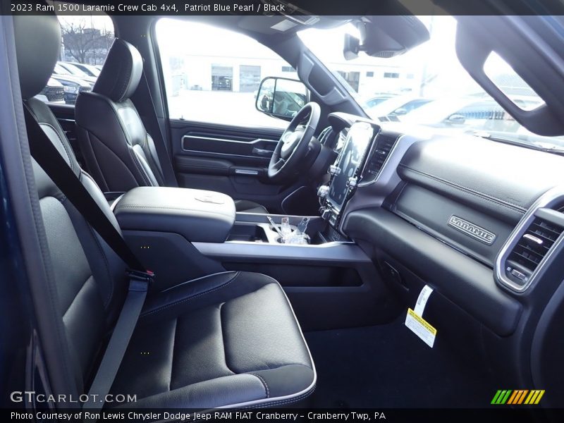 Front Seat of 2023 1500 Laramie Crew Cab 4x4