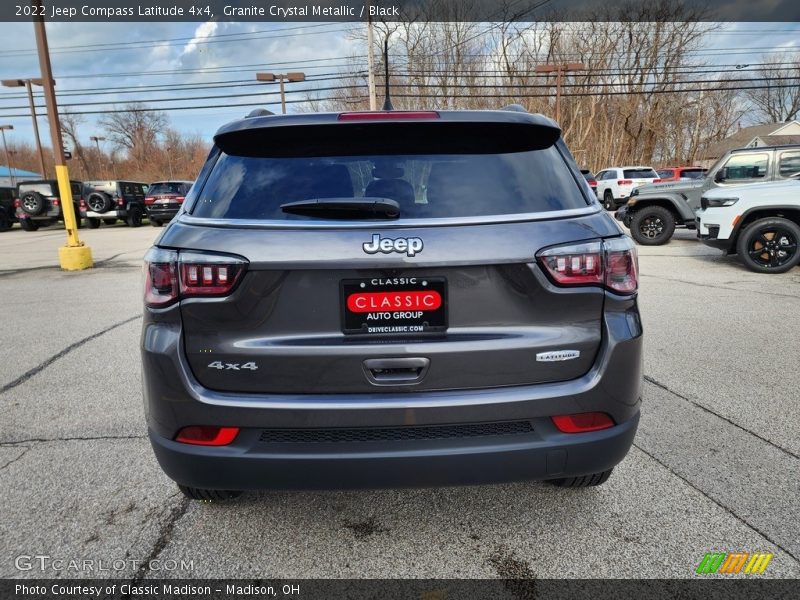 Granite Crystal Metallic / Black 2022 Jeep Compass Latitude 4x4