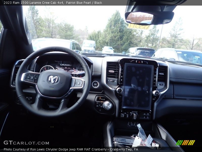 Dashboard of 2023 1500 Laramie Crew Cab 4x4