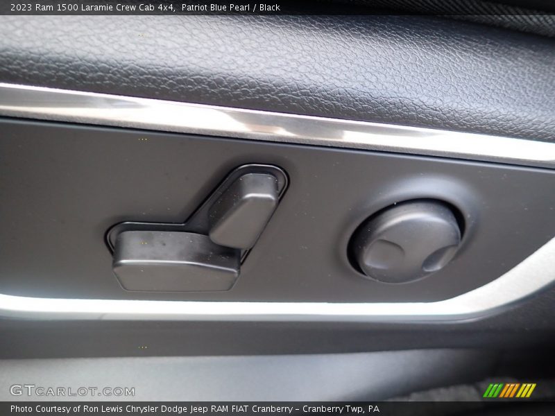 Controls of 2023 1500 Laramie Crew Cab 4x4