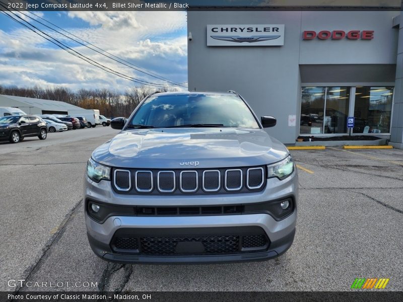 Billet Silver Metallic / Black 2022 Jeep Compass Latitude 4x4