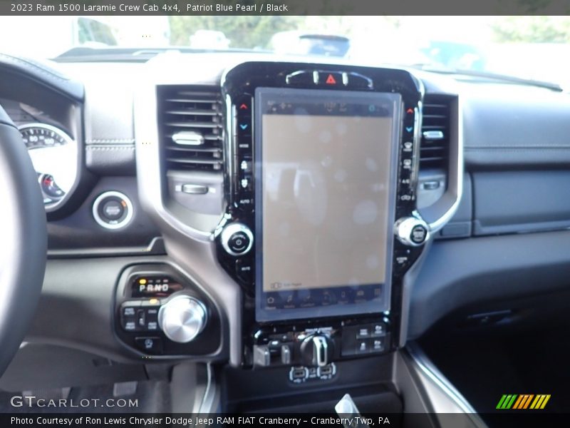 Controls of 2023 1500 Laramie Crew Cab 4x4
