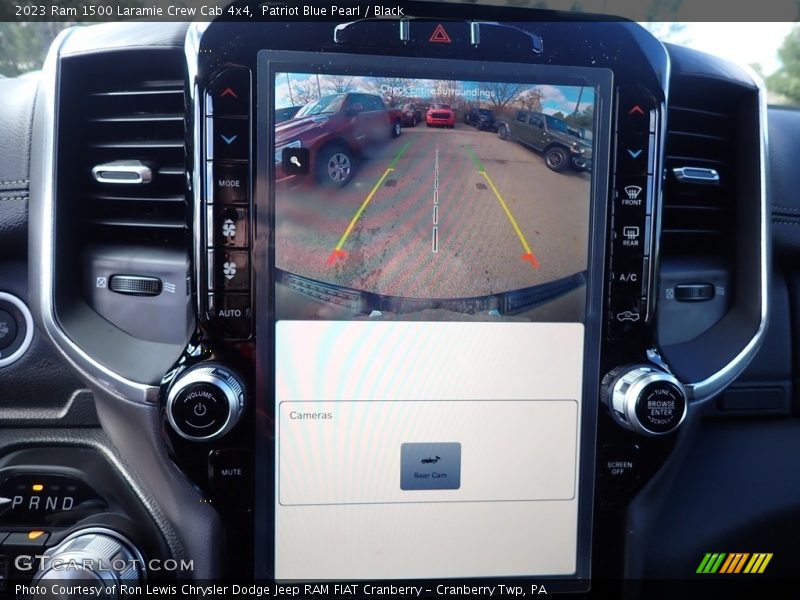 Navigation of 2023 1500 Laramie Crew Cab 4x4