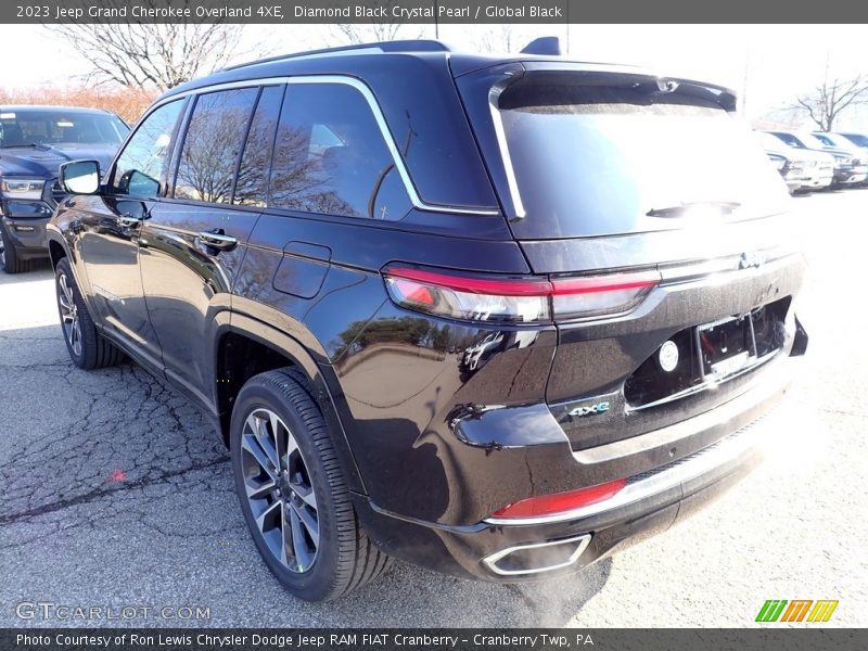 Diamond Black Crystal Pearl / Global Black 2023 Jeep Grand Cherokee Overland 4XE