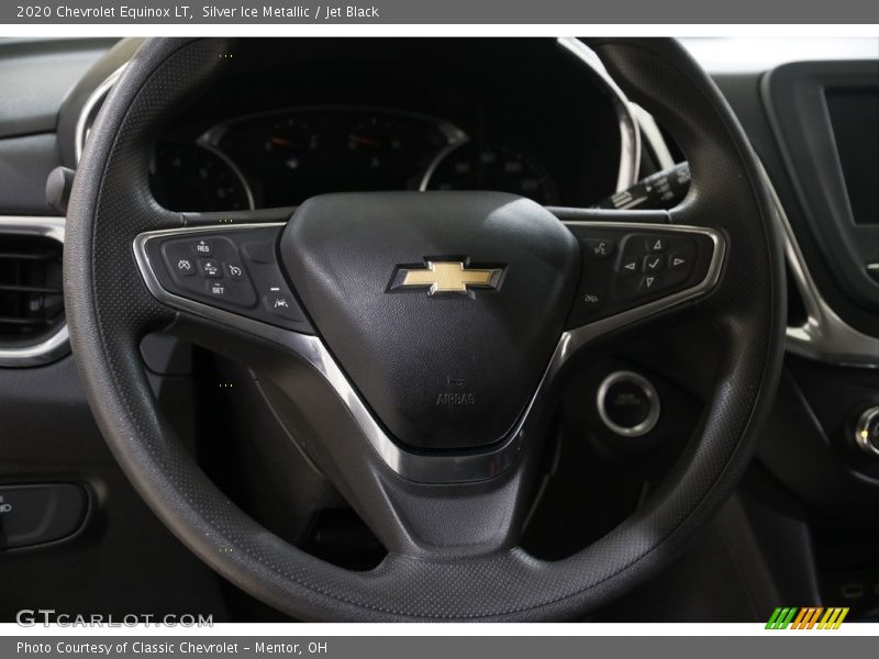 Silver Ice Metallic / Jet Black 2020 Chevrolet Equinox LT