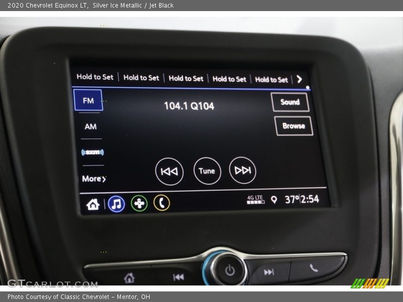 Silver Ice Metallic / Jet Black 2020 Chevrolet Equinox LT