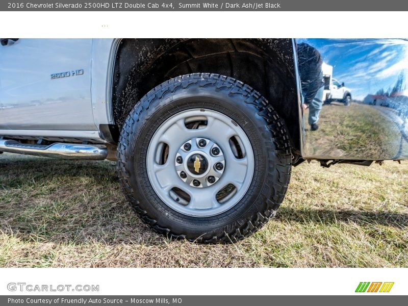 Summit White / Dark Ash/Jet Black 2016 Chevrolet Silverado 2500HD LTZ Double Cab 4x4
