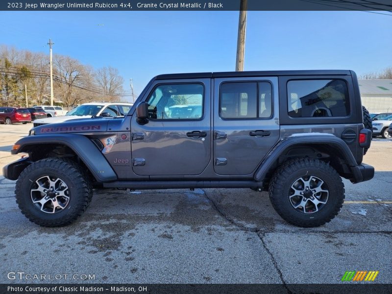  2023 Wrangler Unlimited Rubicon 4x4 Granite Crystal Metallic