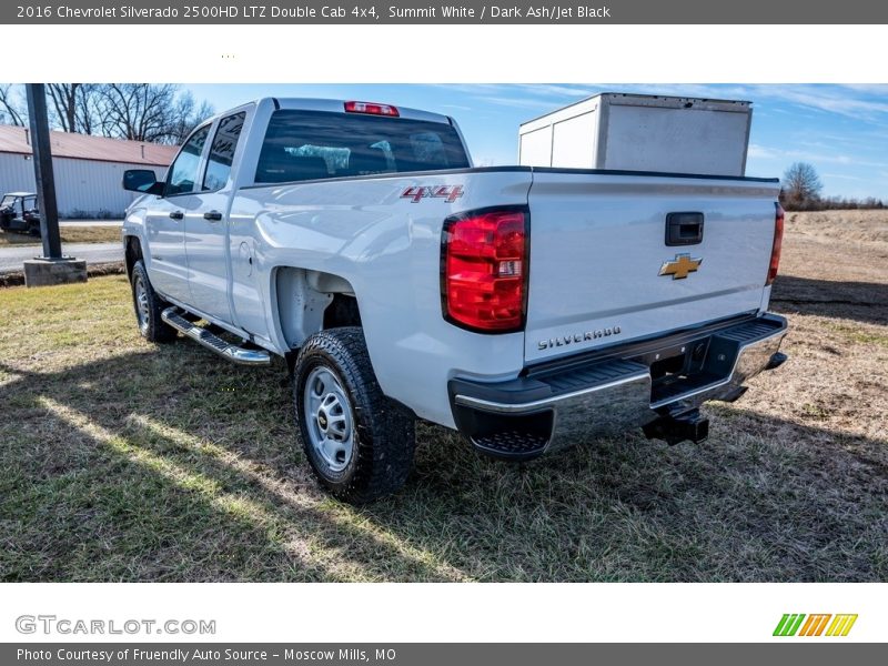 Summit White / Dark Ash/Jet Black 2016 Chevrolet Silverado 2500HD LTZ Double Cab 4x4