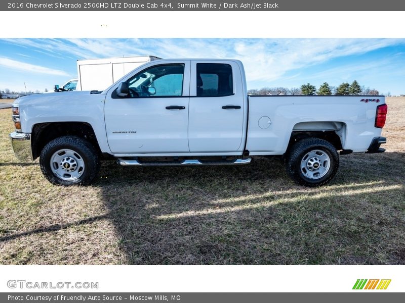 Summit White / Dark Ash/Jet Black 2016 Chevrolet Silverado 2500HD LTZ Double Cab 4x4