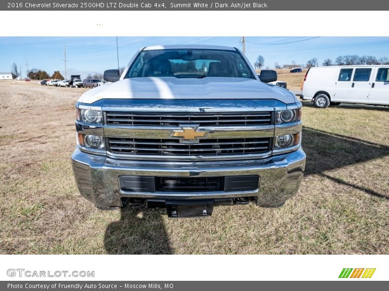Summit White / Dark Ash/Jet Black 2016 Chevrolet Silverado 2500HD LTZ Double Cab 4x4