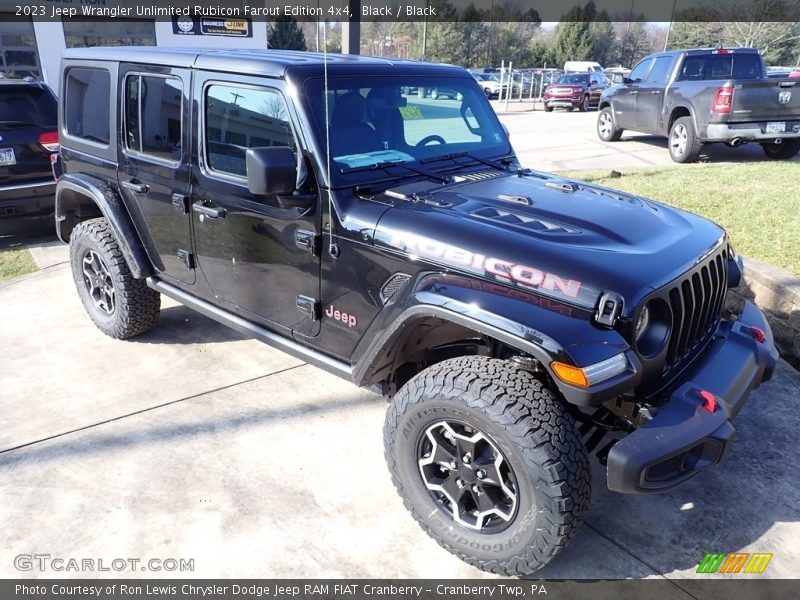 Black / Black 2023 Jeep Wrangler Unlimited Rubicon Farout Edition 4x4