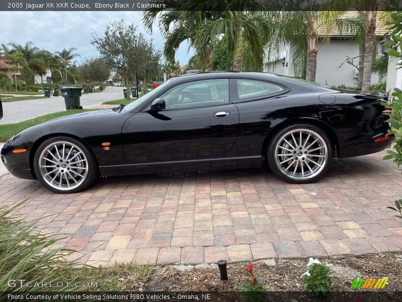  2005 XK XKR Coupe Ebony Black