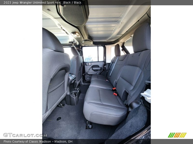 Black / Black 2023 Jeep Wrangler Unlimited Sport 4x4