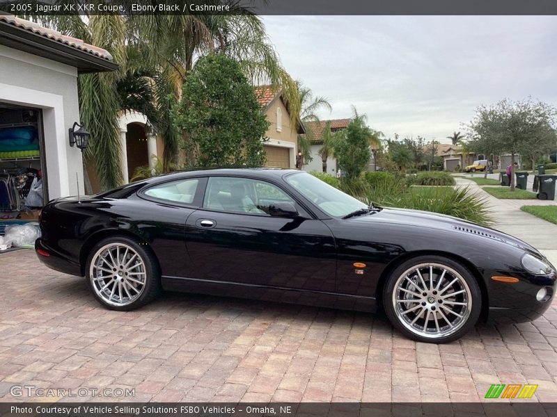  2005 XK XKR Coupe Ebony Black