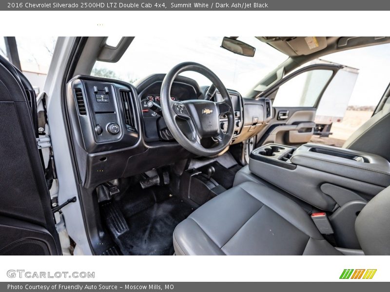 Front Seat of 2016 Silverado 2500HD LTZ Double Cab 4x4