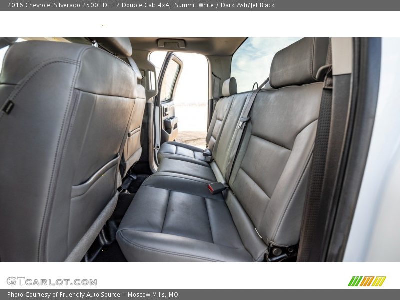 Rear Seat of 2016 Silverado 2500HD LTZ Double Cab 4x4