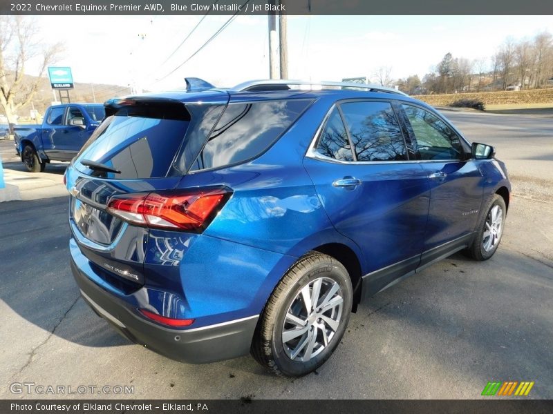 Blue Glow Metallic / Jet Black 2022 Chevrolet Equinox Premier AWD