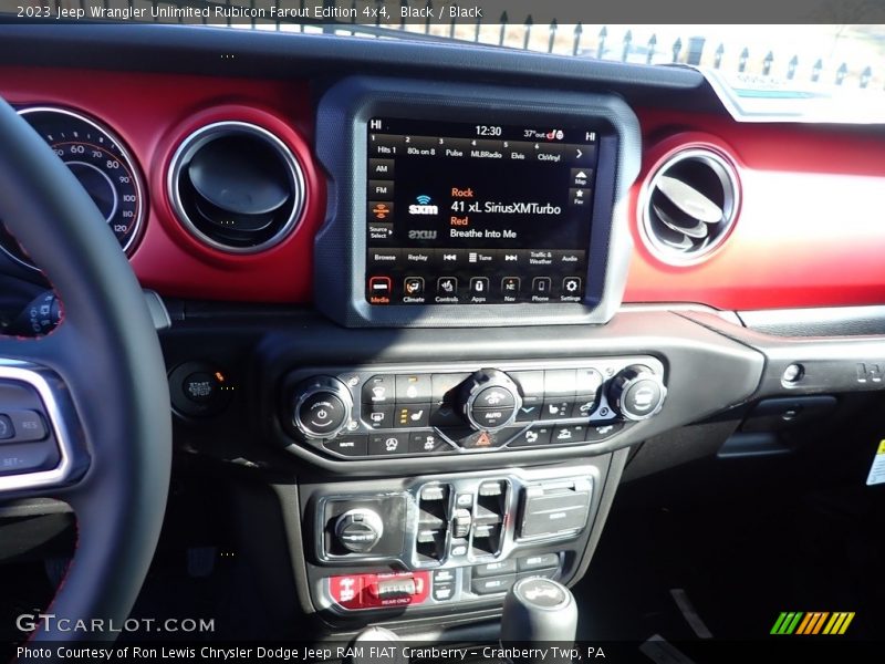 Controls of 2023 Wrangler Unlimited Rubicon Farout Edition 4x4