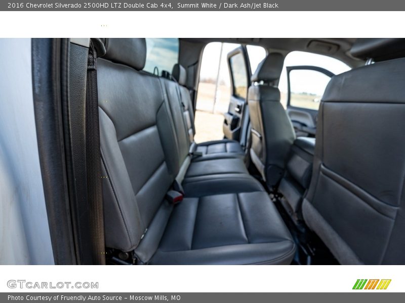 Rear Seat of 2016 Silverado 2500HD LTZ Double Cab 4x4
