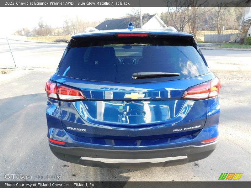 Blue Glow Metallic / Jet Black 2022 Chevrolet Equinox Premier AWD