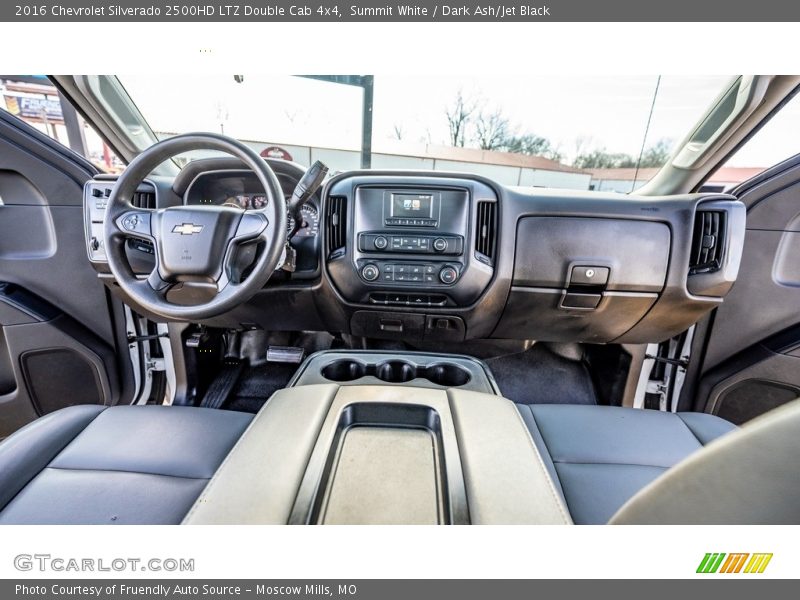 Dark Ash/Jet Black Interior - 2016 Silverado 2500HD LTZ Double Cab 4x4 