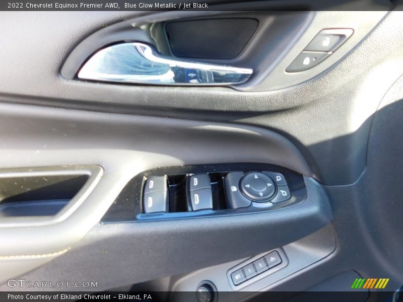 Blue Glow Metallic / Jet Black 2022 Chevrolet Equinox Premier AWD