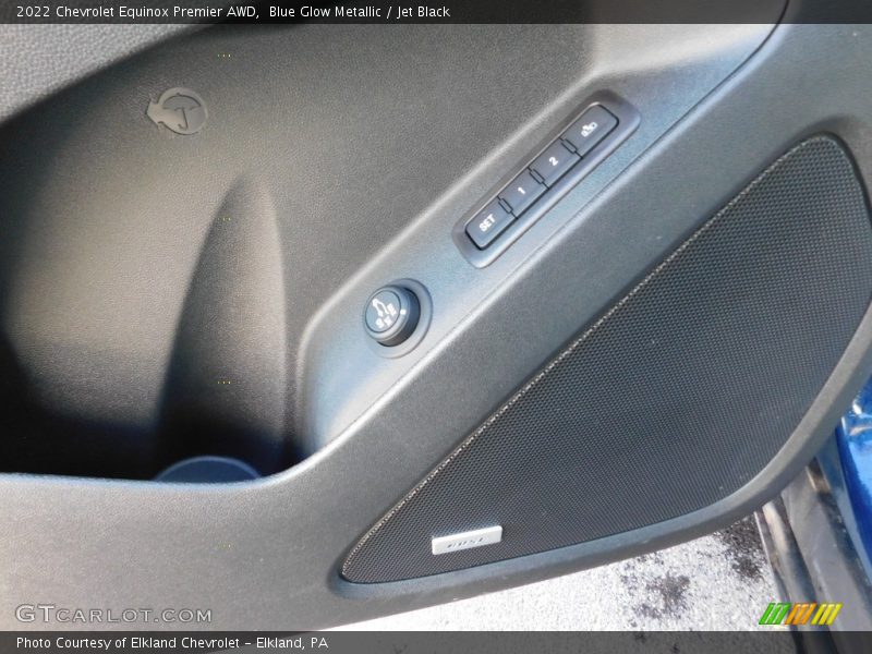 Blue Glow Metallic / Jet Black 2022 Chevrolet Equinox Premier AWD
