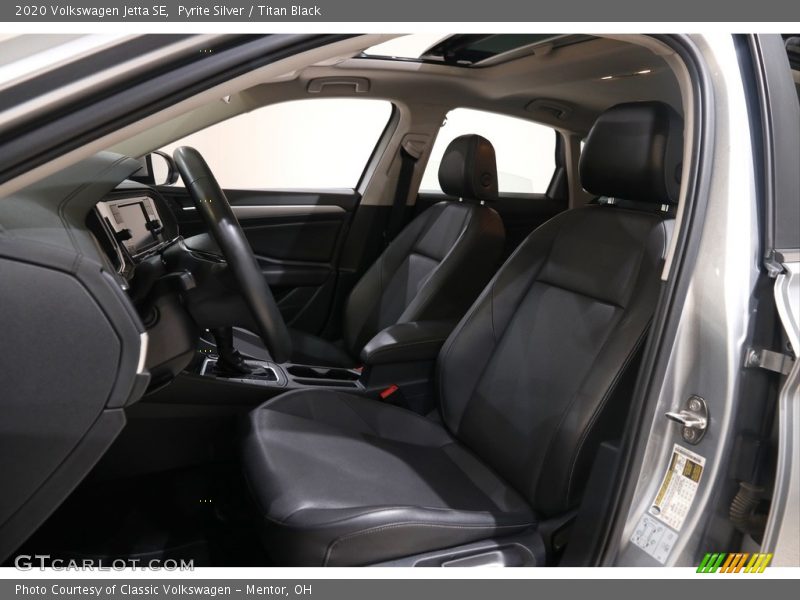 Front Seat of 2020 Jetta SE