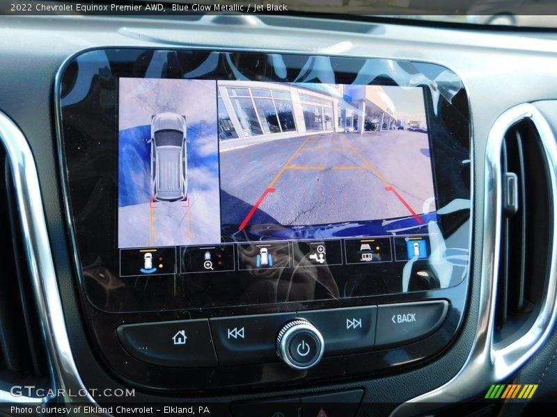 Blue Glow Metallic / Jet Black 2022 Chevrolet Equinox Premier AWD
