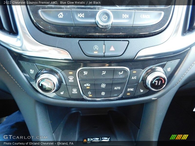 Blue Glow Metallic / Jet Black 2022 Chevrolet Equinox Premier AWD