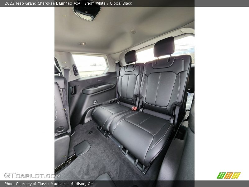 Bright White / Global Black 2023 Jeep Grand Cherokee L Limited 4x4