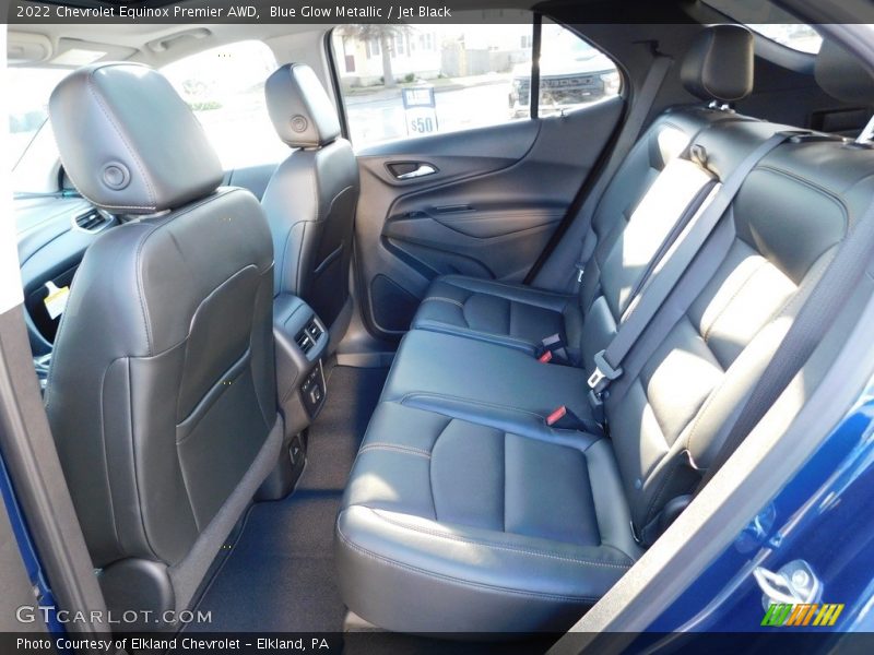 Blue Glow Metallic / Jet Black 2022 Chevrolet Equinox Premier AWD
