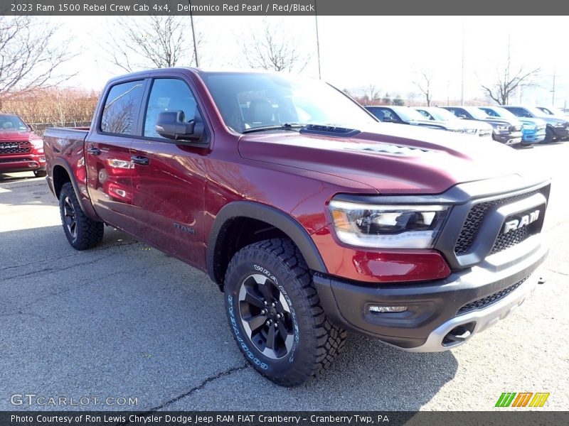  2023 1500 Rebel Crew Cab 4x4 Delmonico Red Pearl