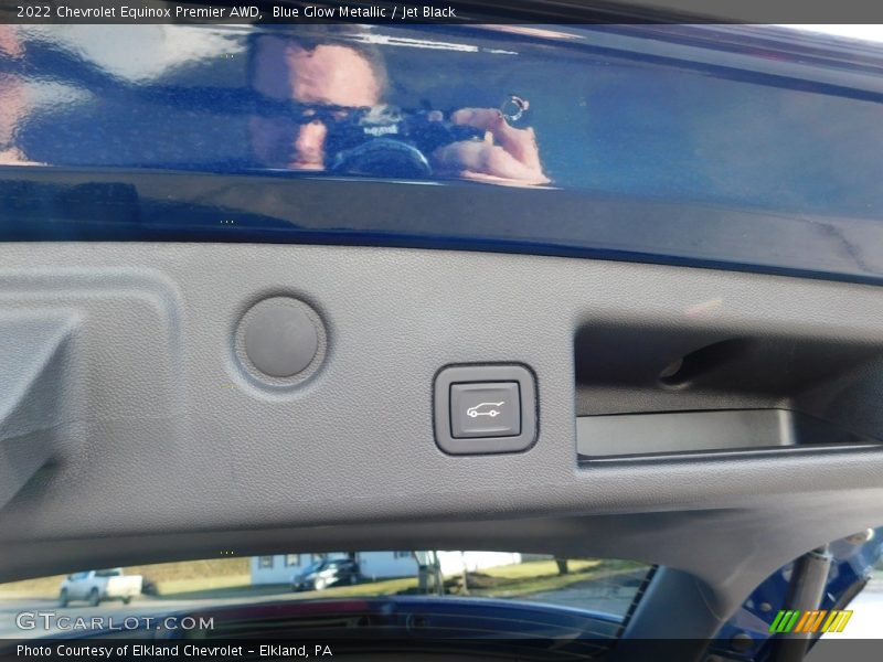 Blue Glow Metallic / Jet Black 2022 Chevrolet Equinox Premier AWD