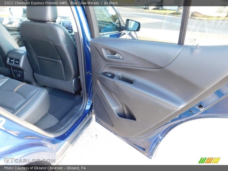 Blue Glow Metallic / Jet Black 2022 Chevrolet Equinox Premier AWD