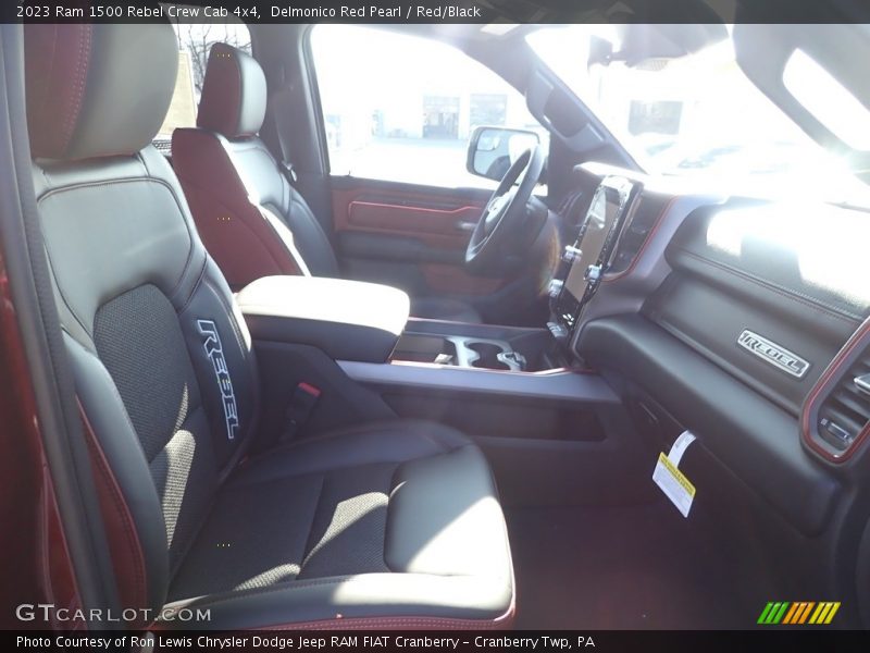 Front Seat of 2023 1500 Rebel Crew Cab 4x4