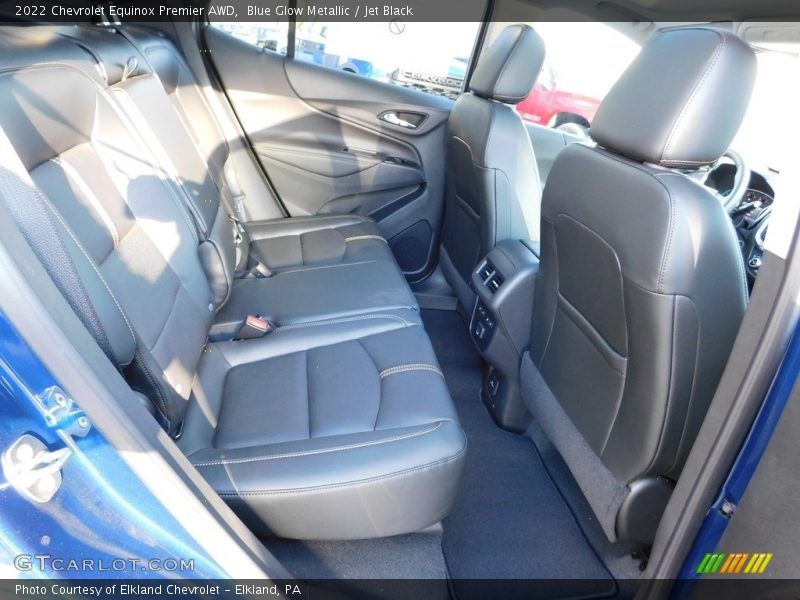 Blue Glow Metallic / Jet Black 2022 Chevrolet Equinox Premier AWD