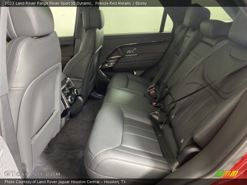 Rear Seat of 2023 Range Rover Sport SE Dynamic