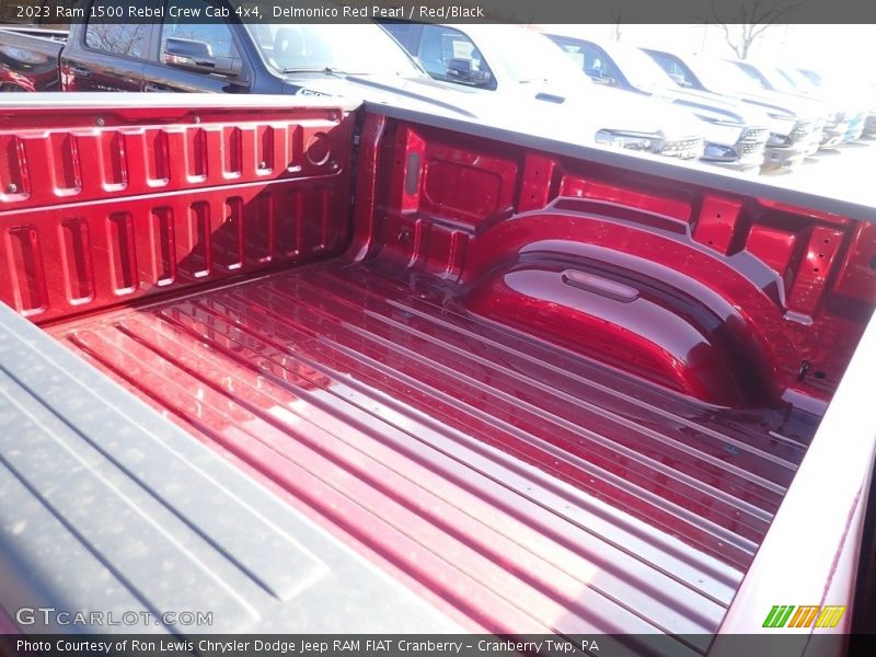 Delmonico Red Pearl / Red/Black 2023 Ram 1500 Rebel Crew Cab 4x4