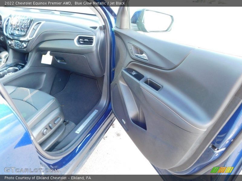 Blue Glow Metallic / Jet Black 2022 Chevrolet Equinox Premier AWD