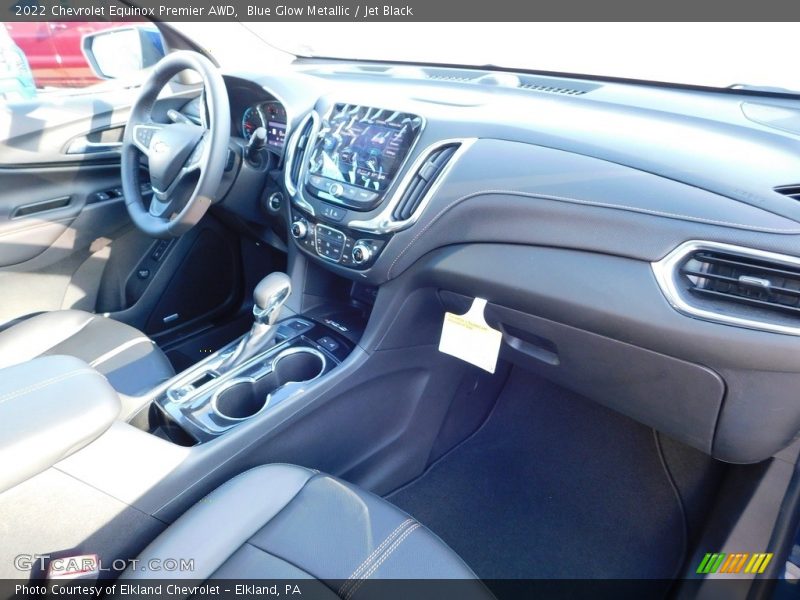 Blue Glow Metallic / Jet Black 2022 Chevrolet Equinox Premier AWD