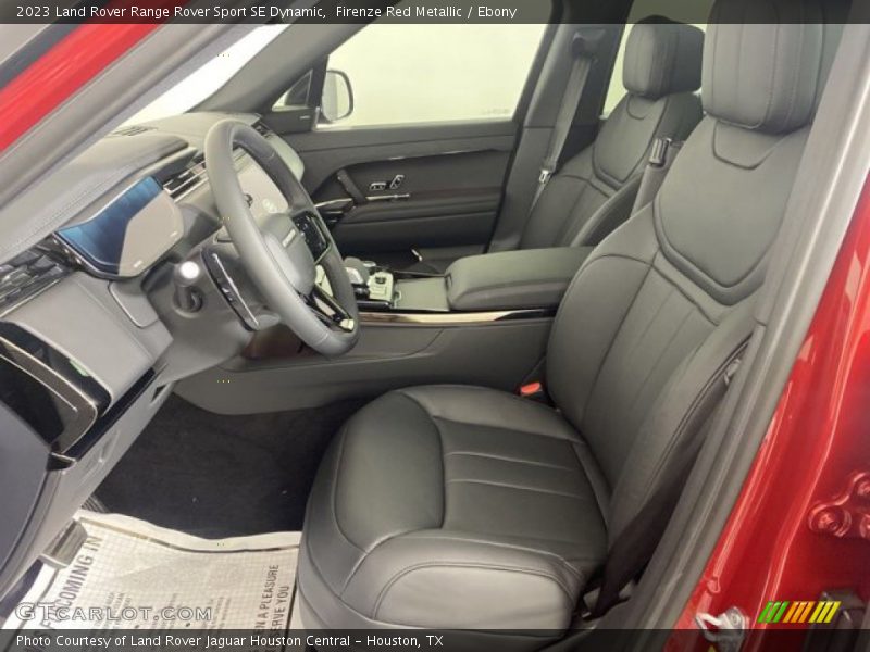 Front Seat of 2023 Range Rover Sport SE Dynamic
