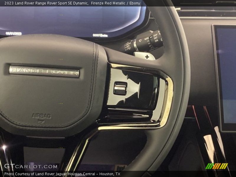  2023 Range Rover Sport SE Dynamic Steering Wheel